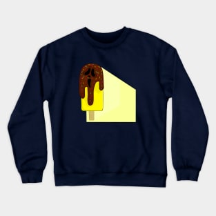 Chocolate ice cream monster Crewneck Sweatshirt